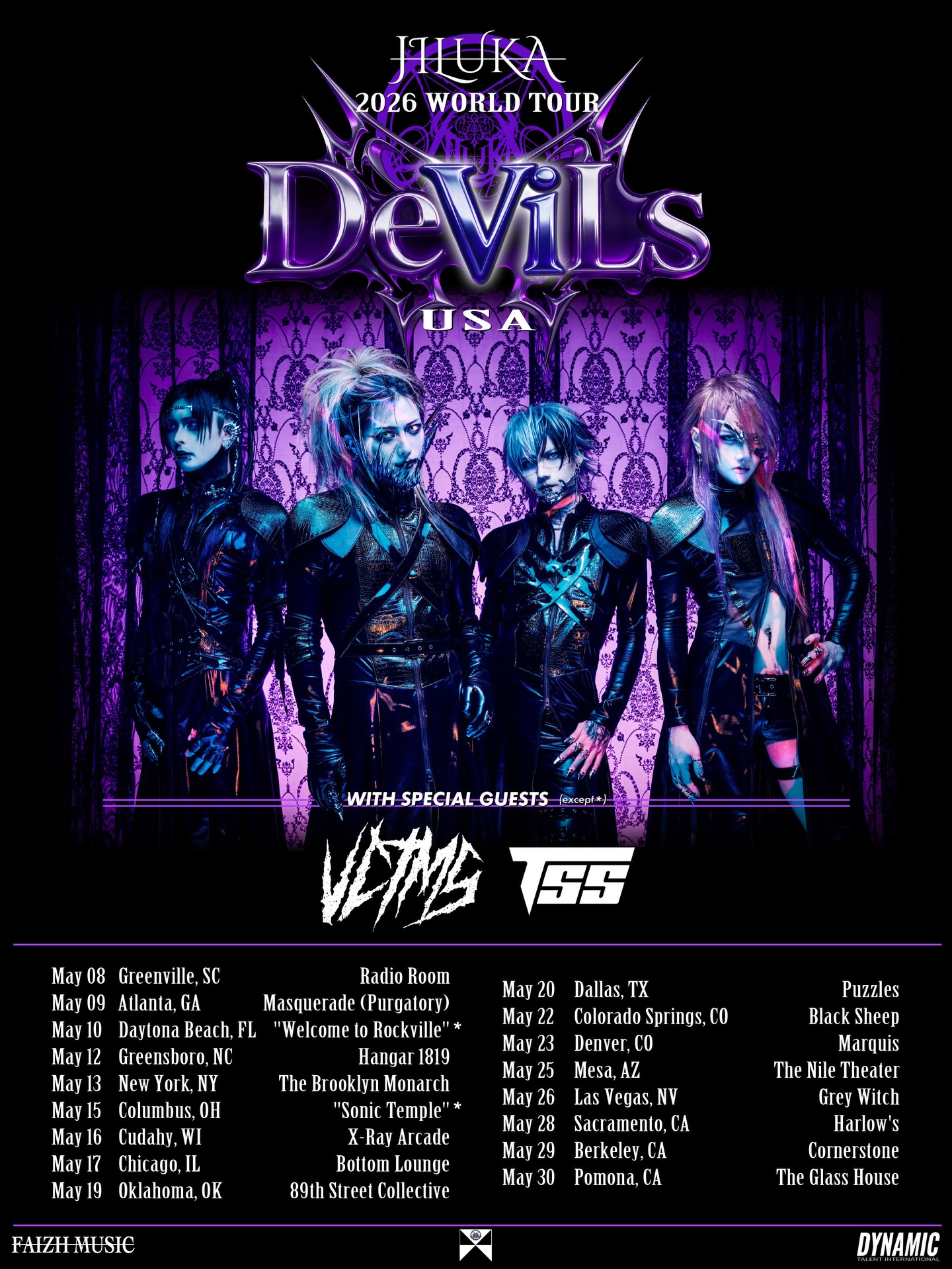 JILUKA WORLD TOUR "DeViLs" Poster 2026